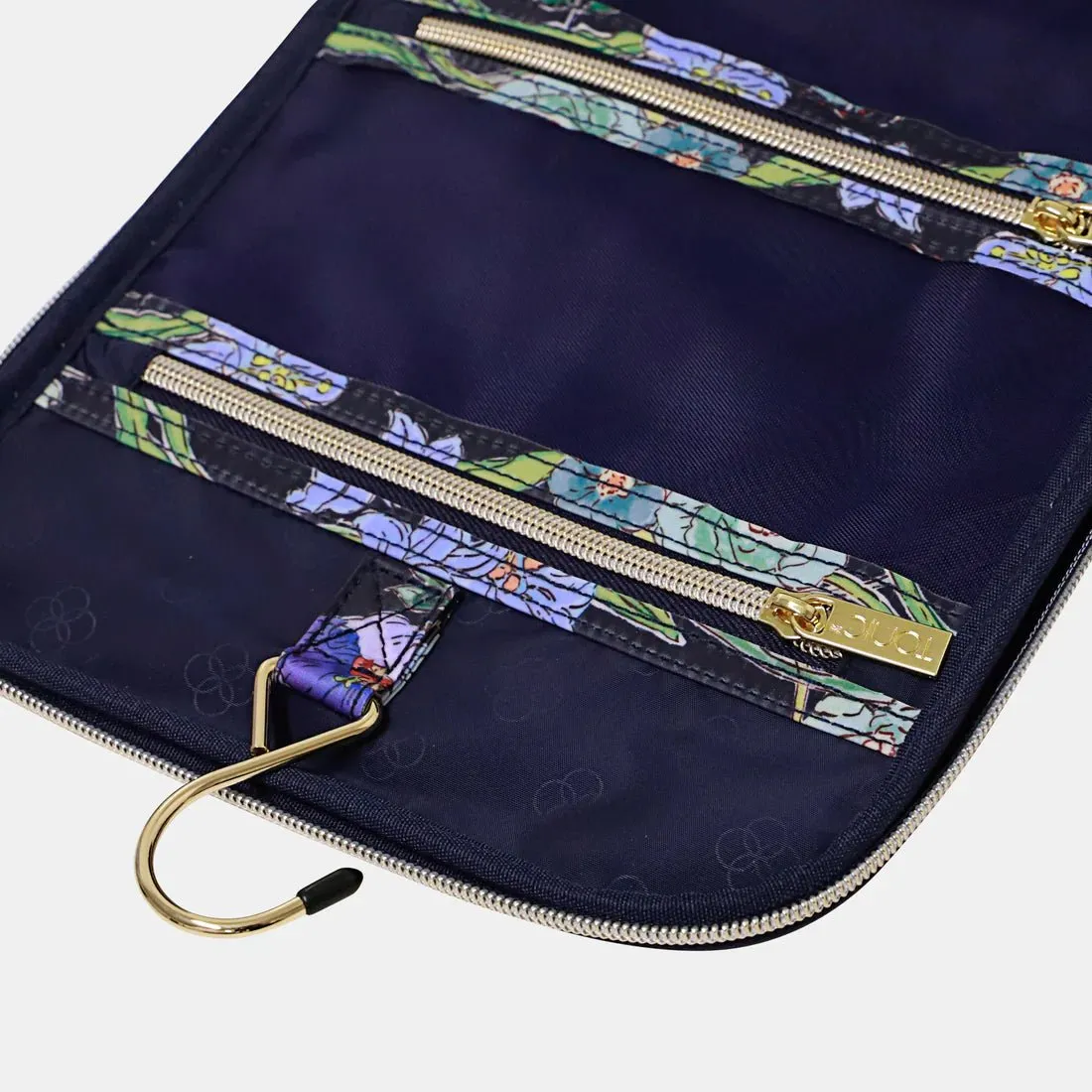 Essential Hanging Cosmetic Bag Fleur Ink