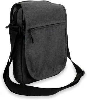 Everest Utility Bag with Tablet Pocket, Charcoal, One Size