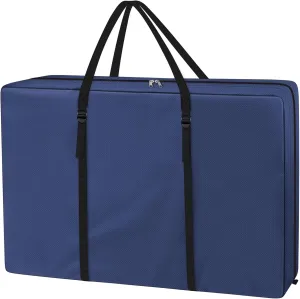 Explore Land Heavy Duty Chair Storage Bag for Folding Longue Zero Gravity Light Weight Transport Folding Rollator Walker (Bule)