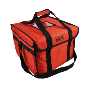 Extra Large Food Delivery Bag 18x18x14” Insulated Red Takeaway Kebab Curry Pizza