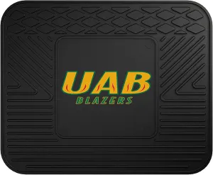 FANMATS 12473 UAB Blazers Back Row Utility Car Mat - 1 Piece - 14in. x 17in., All Weather Protection, Universal Fit, Molded Team Logo