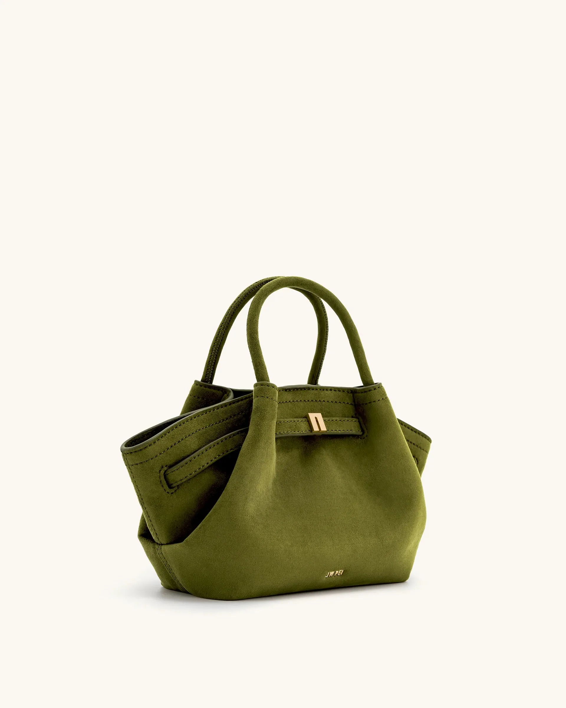 Faux Suede Handbag- Chic & Spacious Women’s Purse