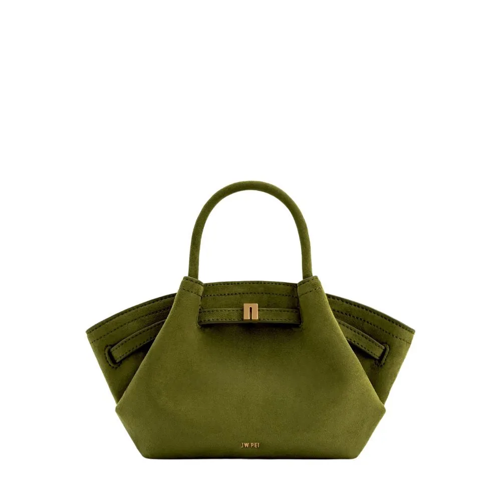 Faux Suede Handbag- Chic & Spacious Women’s Purse