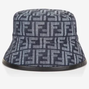 Fendi FF Denim Bucket Hat