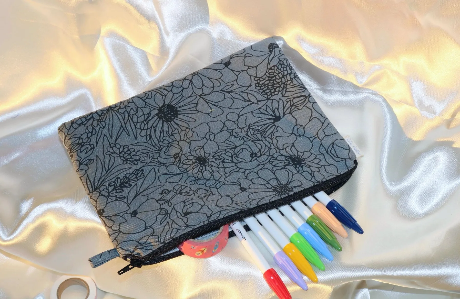 Flat Zippered Pouches (large)