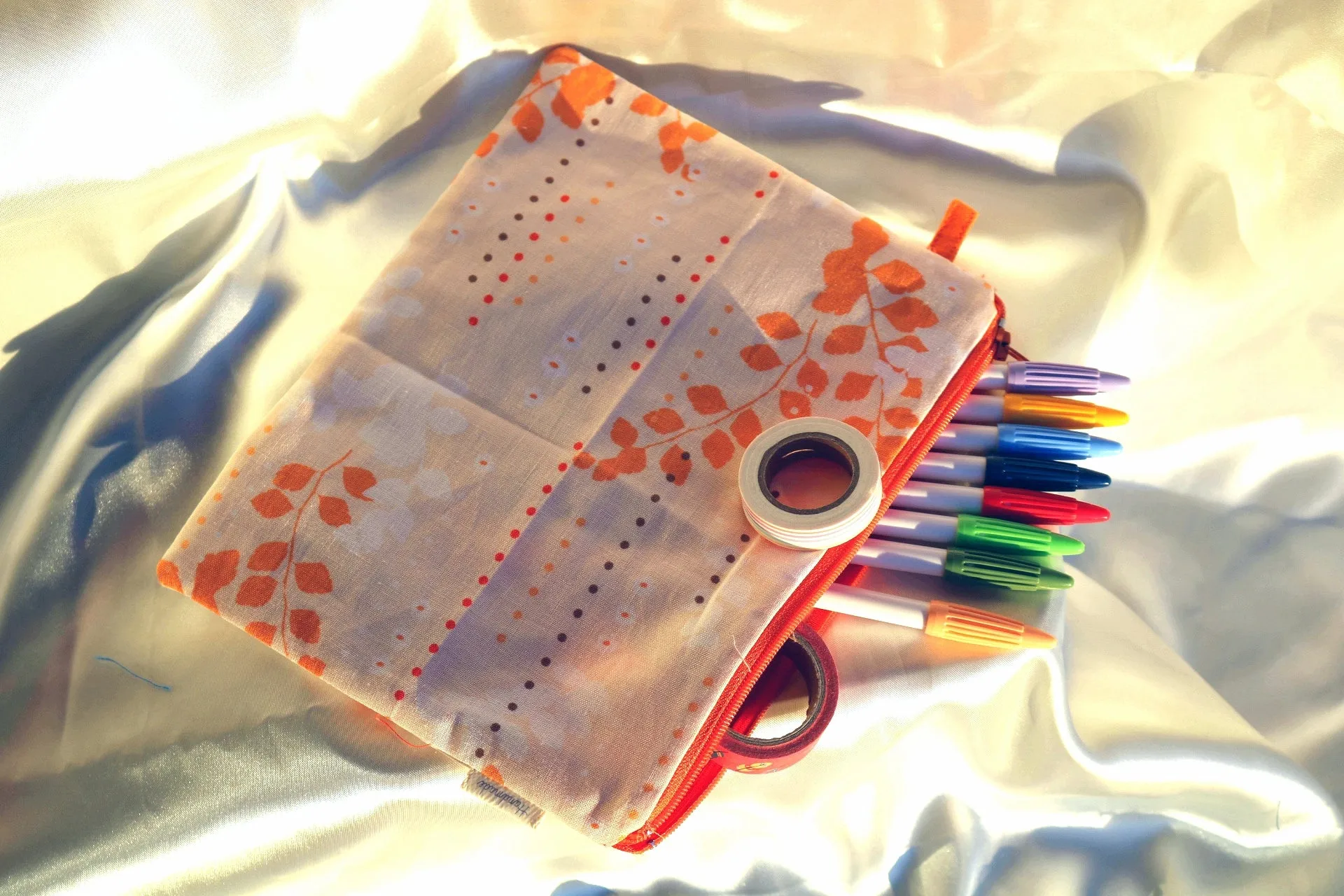 Flat Zippered Pouches (large)