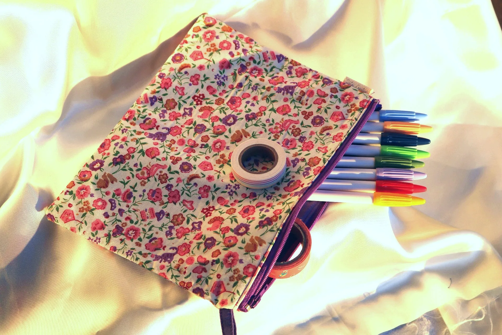 Flat Zippered Pouches (large)