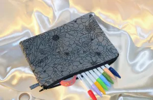 Flat Zippered Pouches (large)