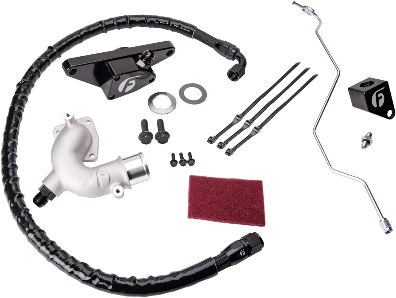 Fleece Performance - 07.5-12 Dodge/RAM 2500/3500 6.7L Cummins Coolant Bypass Kit (FPE-CLNTBYPS-CUMMINS-0712)