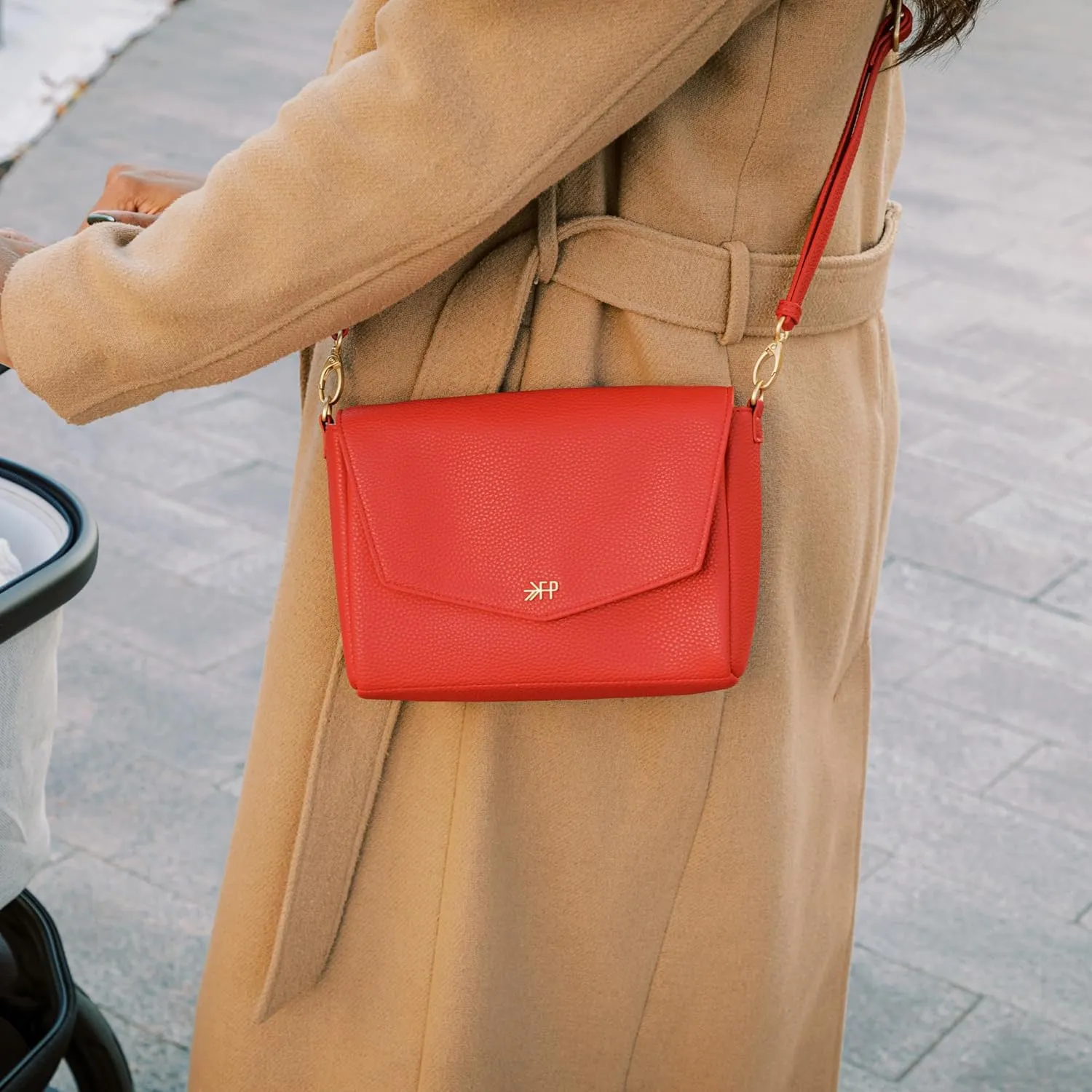 Freshly Picked Classic Crossbody Bag for Women - Stylish Handbag and Crossbody Purse Made with Premium Vegan Leather