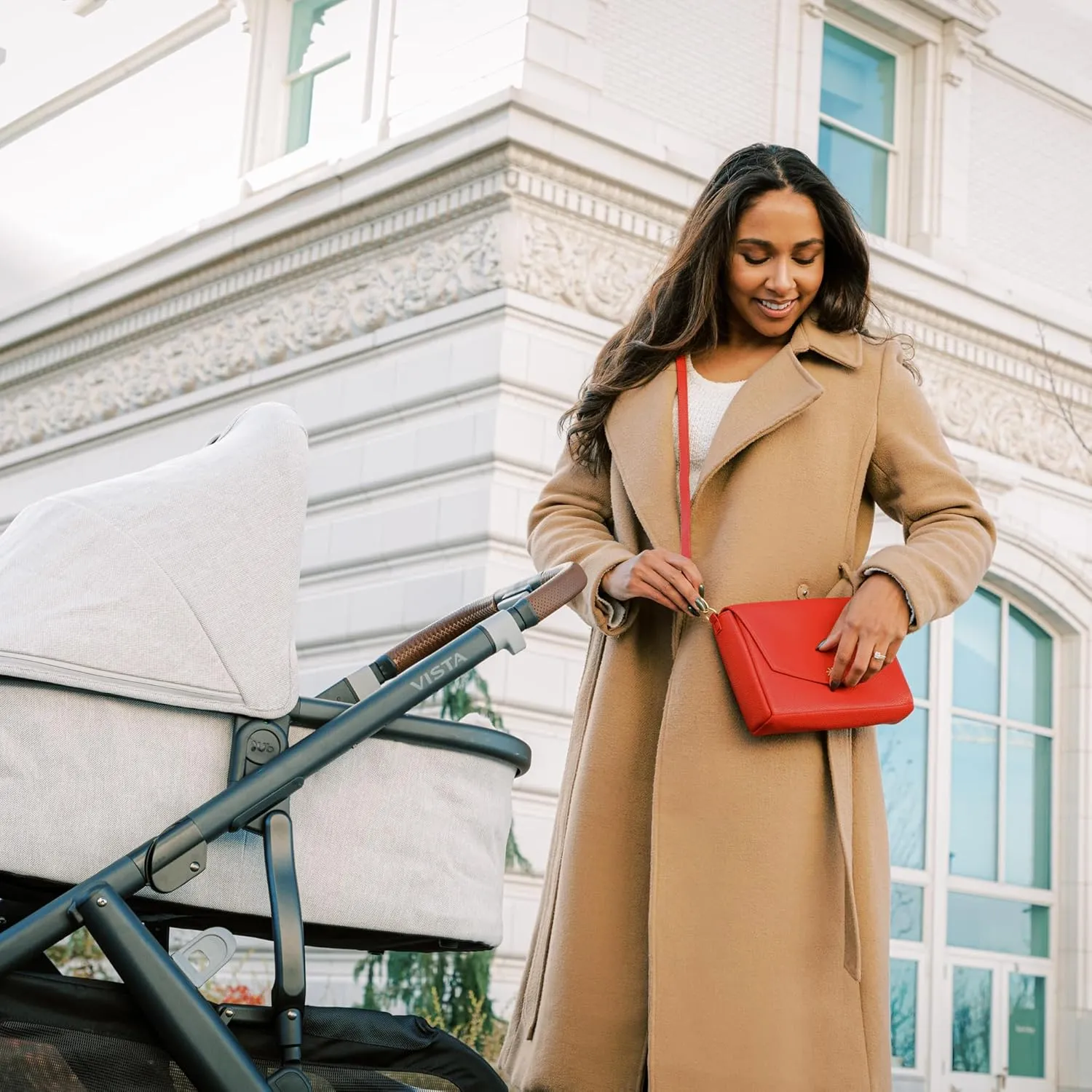 Freshly Picked Classic Crossbody Bag for Women - Stylish Handbag and Crossbody Purse Made with Premium Vegan Leather