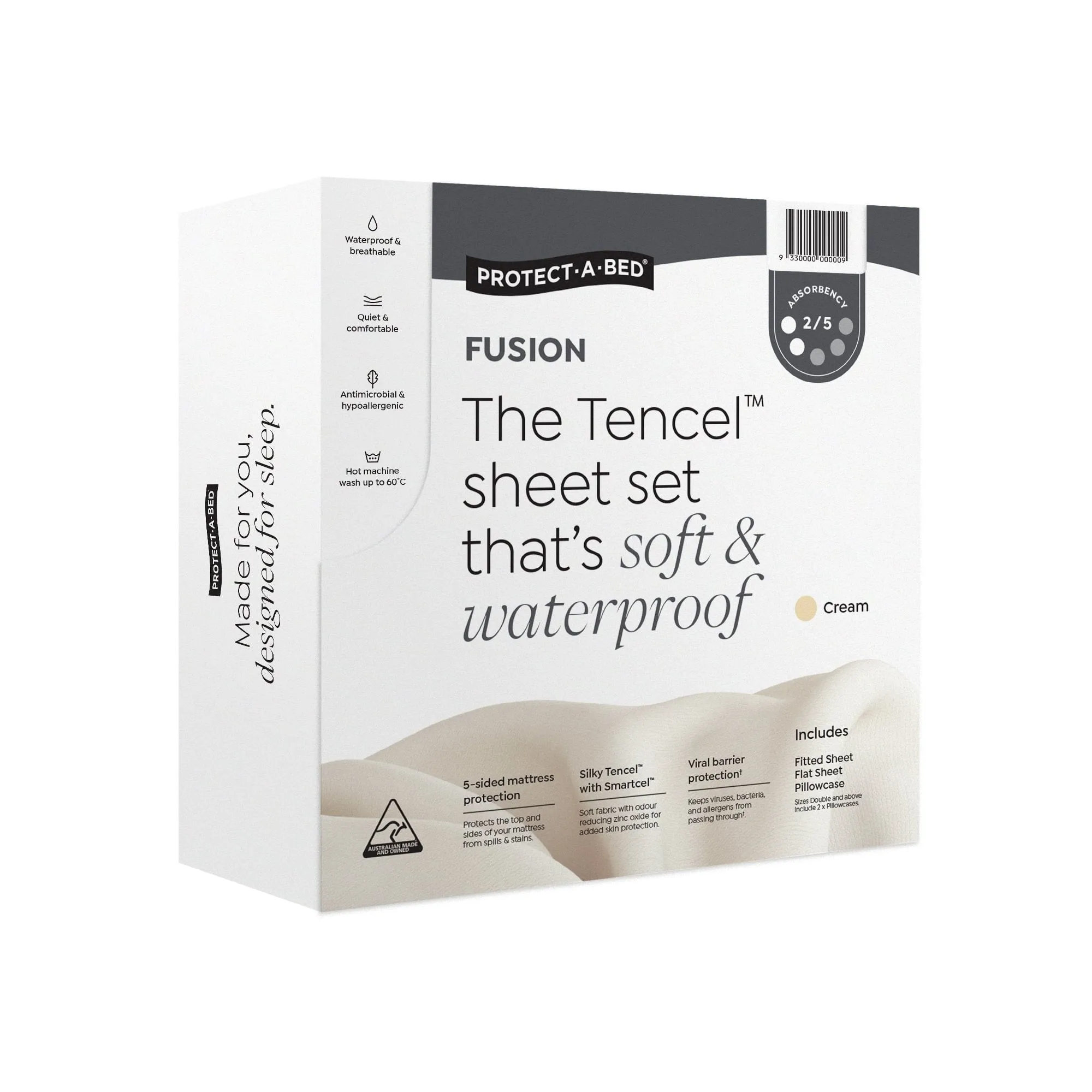 Fusion Waterproof Sheet Set