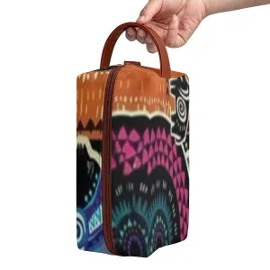 FZ Travel PU Leather Toiletry Bag