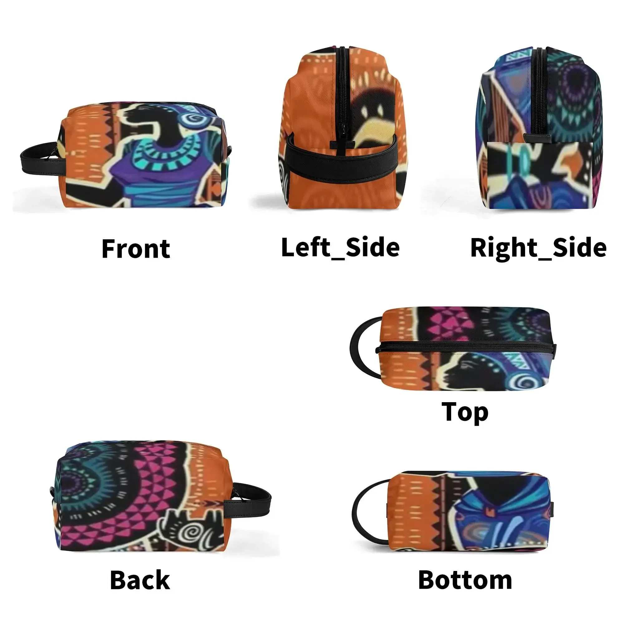 FZ Travel PU Leather Toiletry Bag