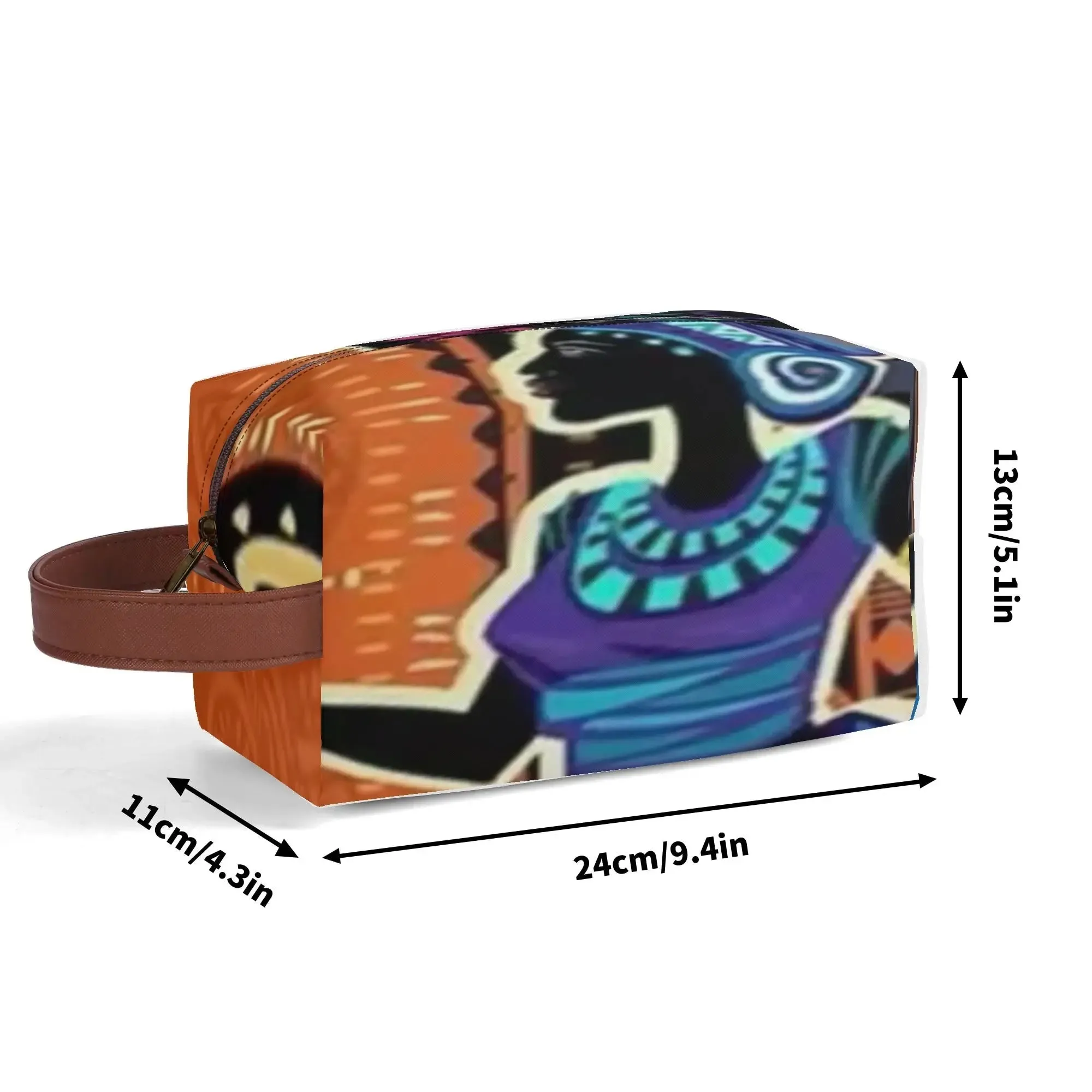 FZ Travel PU Leather Toiletry Bag