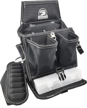 Gatorback Shoulder Combo with Tray. Handy Bag for Hvac, Mechanical and Electrical Contractors. Comfortable Ventilated Shoulder Strap.