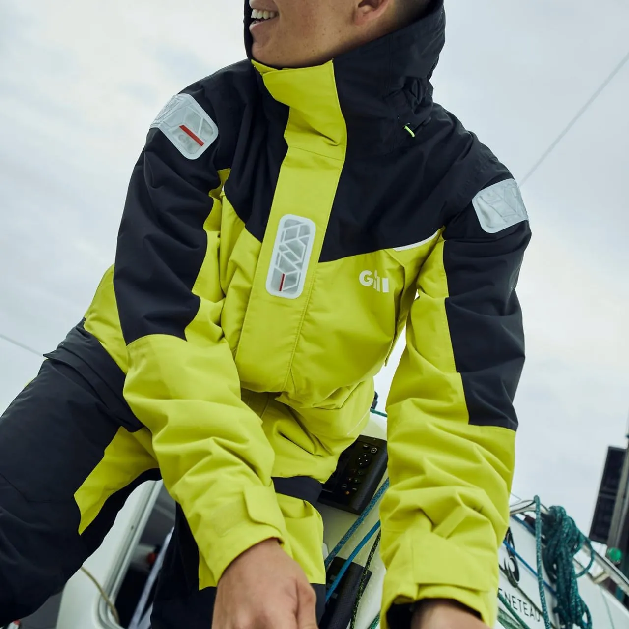 Gill Special Edition Men's OS2 Offshore Sailing Jacket - Water & Stain Repellent