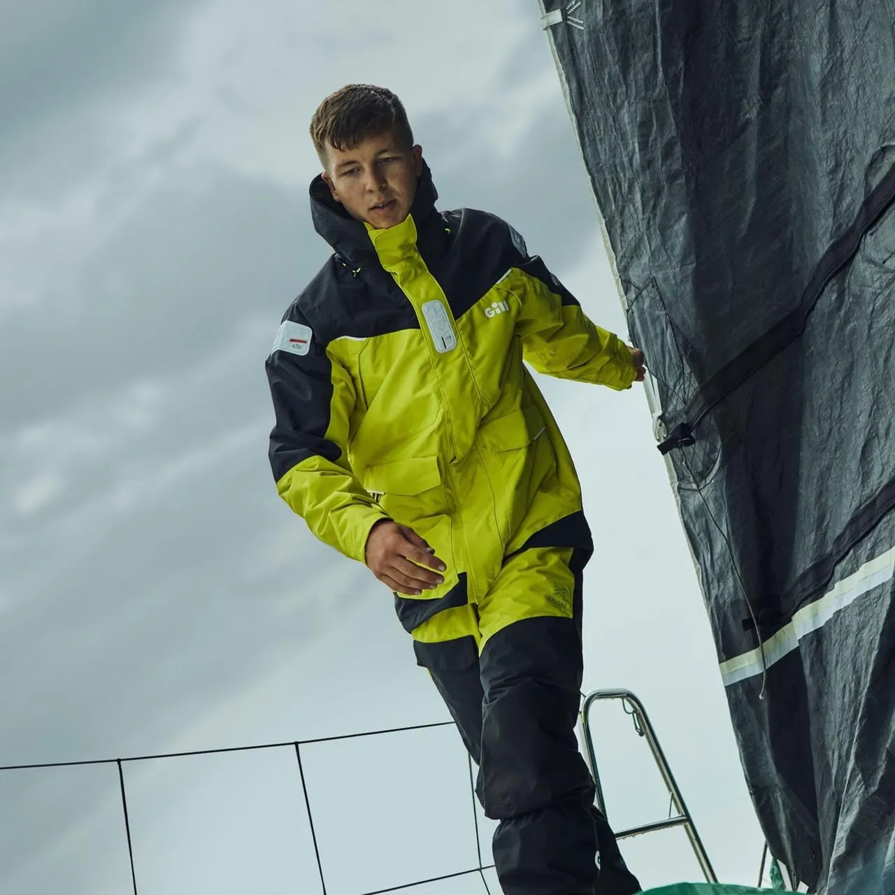Gill Special Edition Men's OS2 Offshore Sailing Jacket - Water & Stain Repellent
