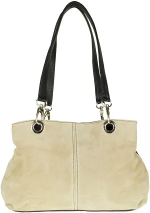 Girly HandBags Womens Italian Suede Leather Shoulder Bag