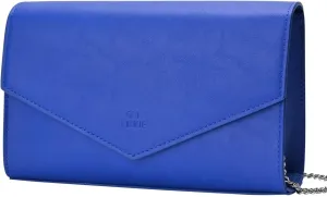 GM LIKKIE Clutch Purse for Women, Evening Envelope Clutch Bag, Crossbody Foldover PU Leather Shoulder Handbag