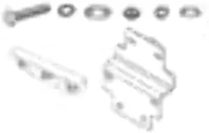 Go Rhino Dominator Xtreme D1 / D2 / D6 / DS / DSS / DT Brackets | Mild Steel, Textured Black | D64155TK | Fits 2015 - 2024 Ford F-150; 2017 - 2023 Ford F-250, F-350 (See description)