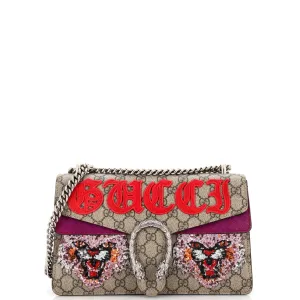GUCCI Dionysus Bag Embellished GG Coated Canvas Small