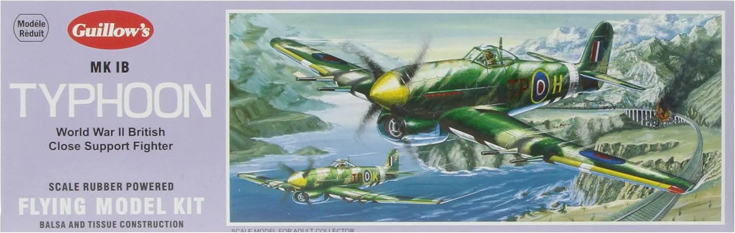 Guillow's Hawker MK 1B Typhoon Model Kit