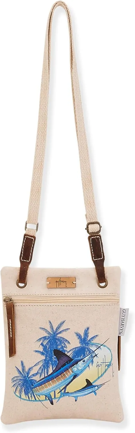 Guy Harvey Crossbody Shoulder Bag, Small