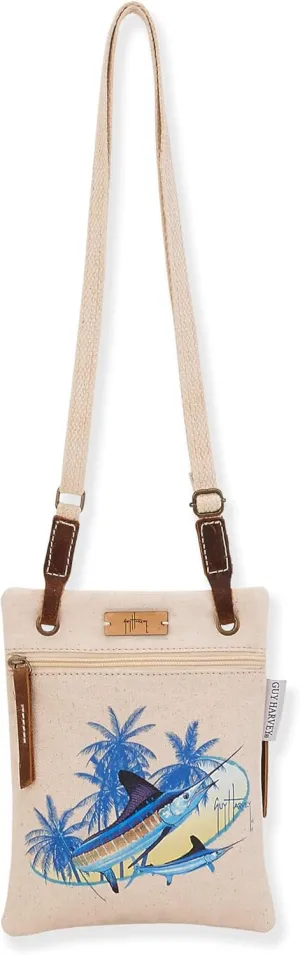 Guy Harvey Crossbody Shoulder Bag, Small