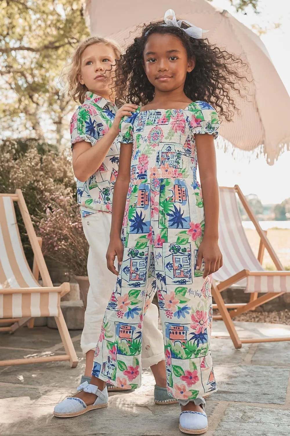 Gymboree Girls Short Sleeve Jumpsuit
