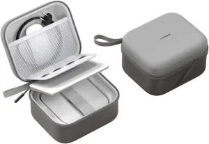 Hagibis Electronic Organizer Travel Case Bag for Mac mini M4/M4 Pro 2024, Portable Carry Case for Cable, Charger, SD Card, Mouse, USB Flash Disk (Grey)