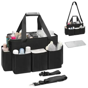 Hairstylist Traveling Bag, Extra Large Hair Tools Travel Bag, Hair Tool Organizer with Adjustable Dividers and Multi Pockets, Professional Makeup Artist Bag, Hairstylist Must Have
