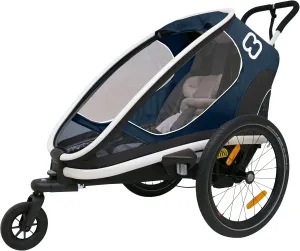 Hamax Outback One Seat Reclining Multi-Sport Child Bike Trailer   Stroller (Jogger Wheel Sold Separately)