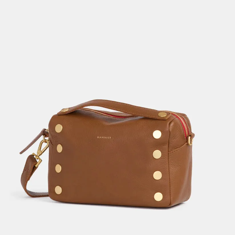 Hammitt Evan Crossbody in Mahogany Pebble