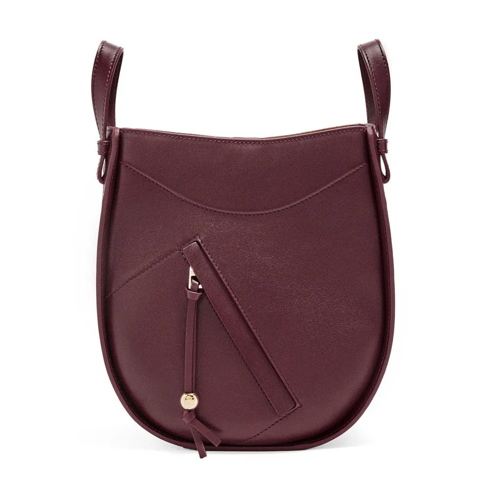 Hammock Slice bag in shiny calfskin
