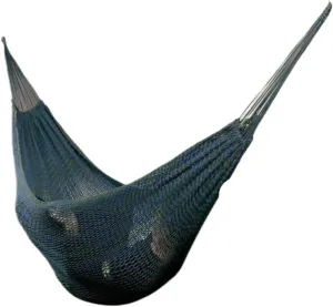 Hamock Mesh Outdoor Camping Swing Homestay Outdoor Da Double Anti-Rollover Hanging Chair Double Nylon Hammock Hanmock(Blue)