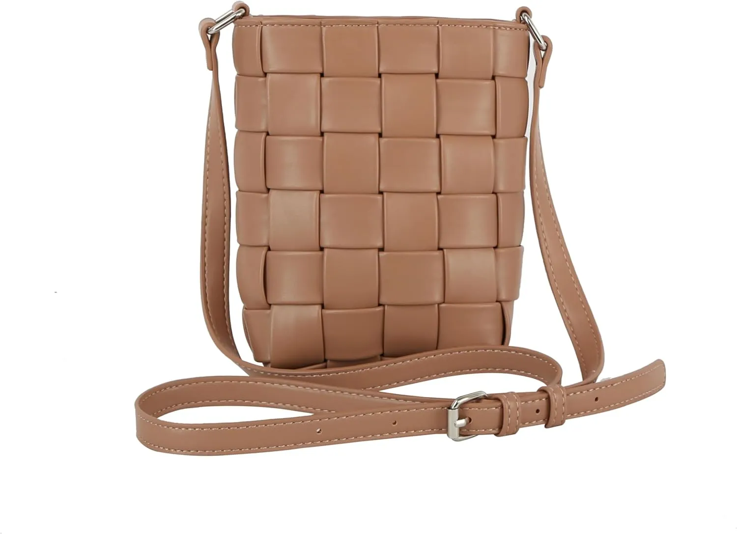 Handbag Republic Trendy Patterned Cell Phone Bag for Women - Stylish Compact Vegan Leather Crossbody
