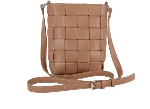 Handbag Republic Trendy Patterned Cell Phone Bag for Women - Stylish Compact Vegan Leather Crossbody