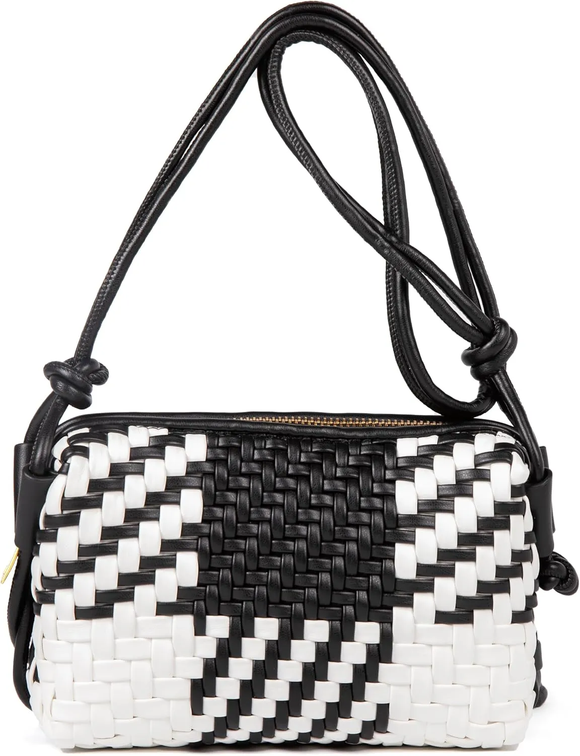 Handwoven Crossbody Bag for Women, Shoulder Purse with Adjustable Strap Lightweight Summer Festival Bag Gift