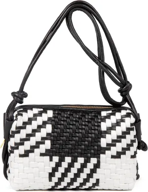 Handwoven Crossbody Bag for Women, Shoulder Purse with Adjustable Strap Lightweight Summer Festival Bag Gift