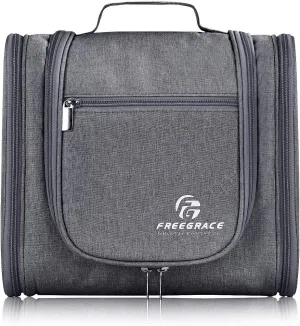 Hanging Toiletry Bag Extra Large Capacity | Premium Travel Organizer Bags For Men And Women | Durable Waterproof Nylon Bathroom, Shower, Makeup Bag For Toiletries, Cosmetics, Brushes