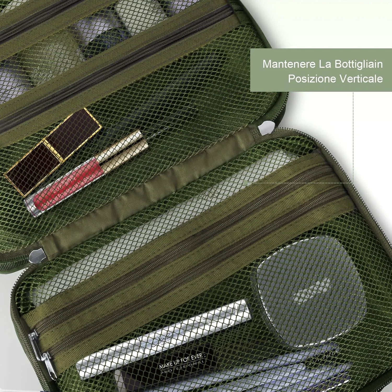 Hanging Toiletry Bag for Women & Men, Toiletry Travel Bag Water-proof Travel Makeup Bag Cosmetic Organizer Bag Door Room Essentials for Accessories, Shampoo, Full Sized Container, Toiletries