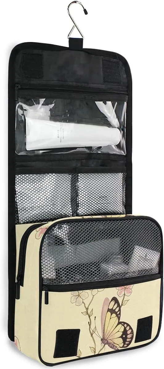 Hanging Travel Toiletry Bag Kit Makeup Case Cosmetics Organizer for Men Women