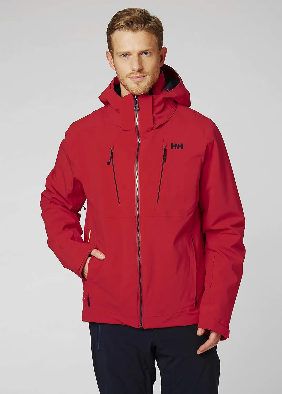 Helly-Hansen Alpha 3.0 Jacket for Men - Premium Waterproof Insulated Skiing Jacket with Breathable Fabric and Ventilation