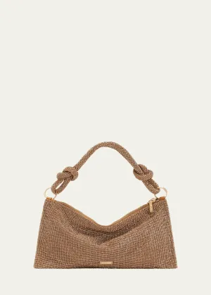Hera Nano Knotted Embellished Shoulder Bag