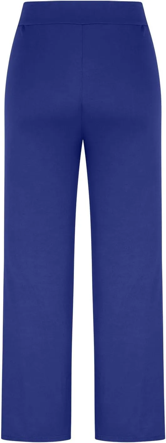 HGps8w Split Hem Flare Leggings for Women Soft Modal High Waisted Casual Bootcut Gym Workout Yoga Pants with Pockets