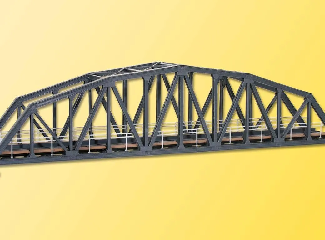 HO Scale Steel Elbow Bridge Single
