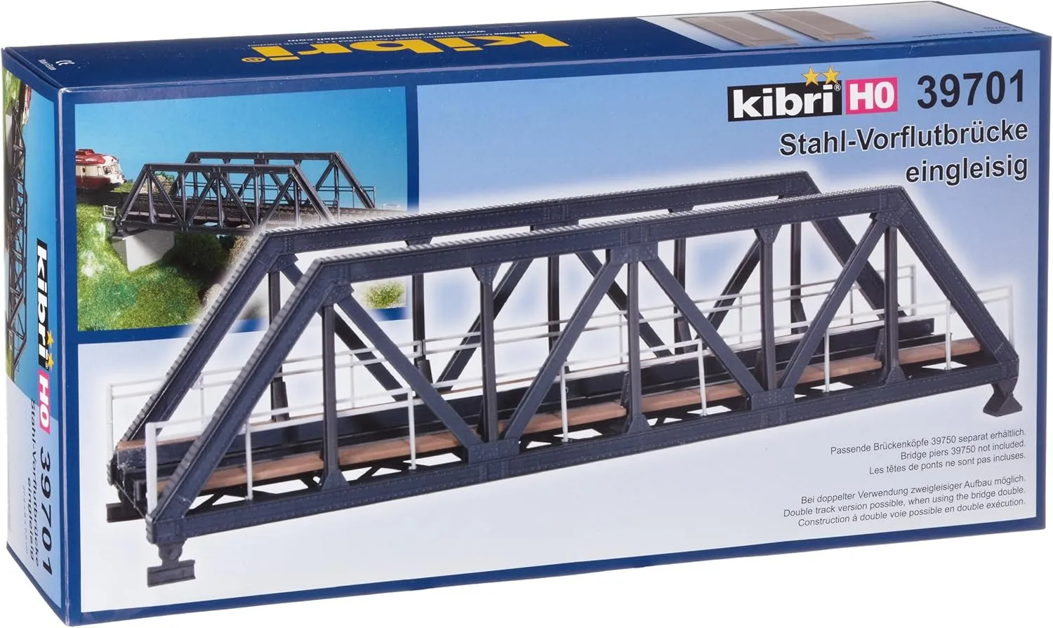 HO Scale Steel Truss Bridge Single