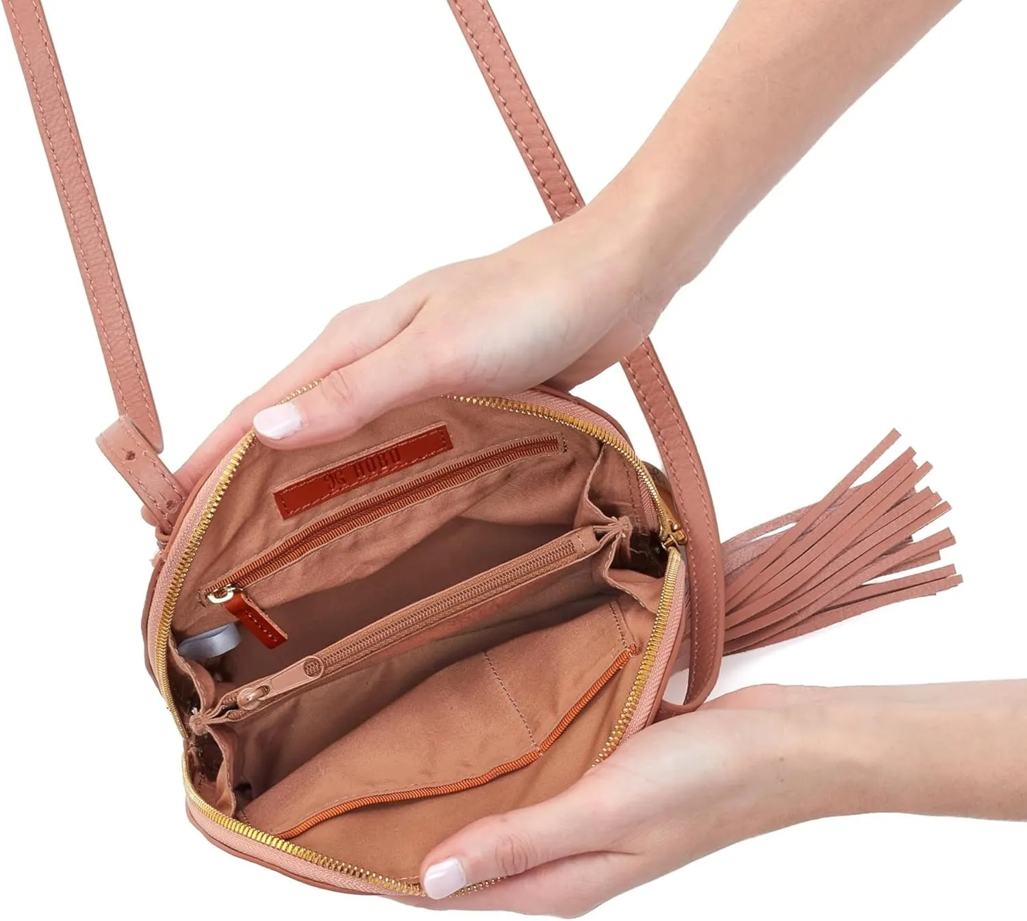 HOBO Nash Compact Crossbody Leather Bag for Women