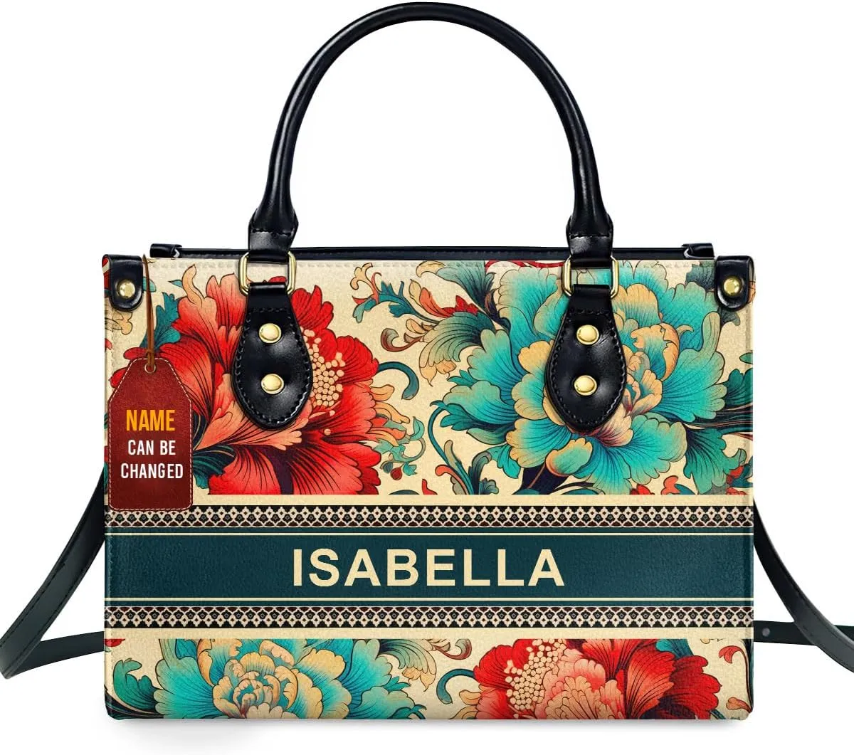 Horoscope - Personalized Leather Handbag For Women, Bohemian, Zodiac, Birthday Gifts - Mothers Day Gifts For Women